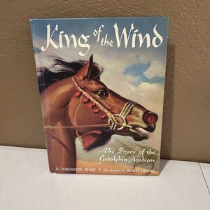 Vintage King of the Wind Marguerite Henry Illustrated Hardcover 1976 Very Good